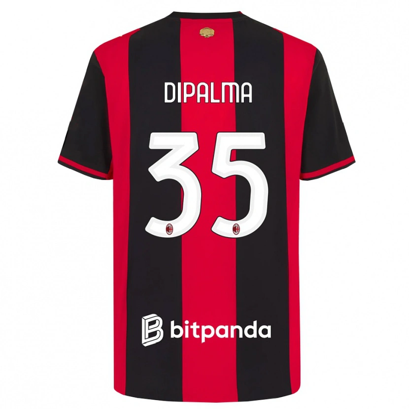 Danxen Donna Maglia Matteo Dipalma #35 Rosso Nero Bianco Kit Gara Home 2026/27 Maglietta