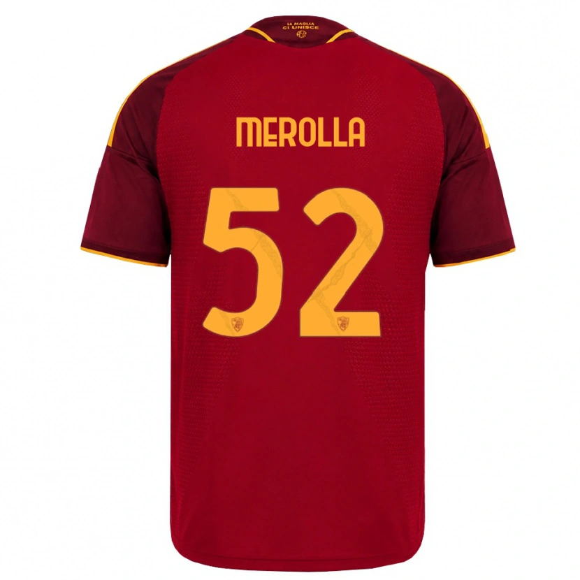 Danxen Donna Maglia Liliana Merolla #52 Rosso Giallo Dorato Kit Gara Home 2026/27 Maglietta