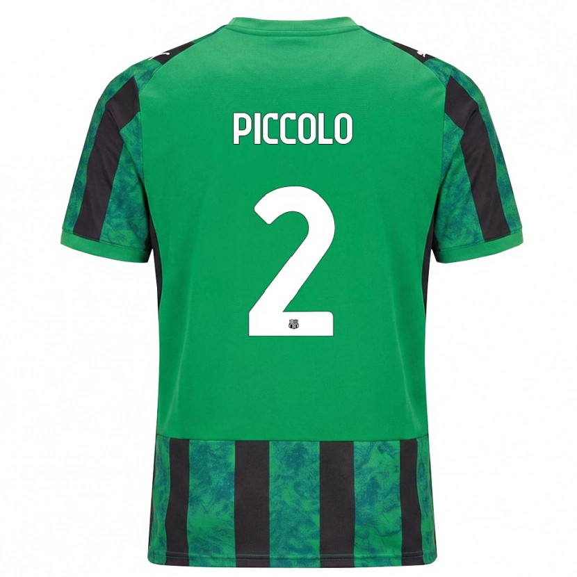 Danxen Donna Maglia Peter Piccolo #2 Verde Nero Bianco Kit Gara Home 2026/27 Maglietta