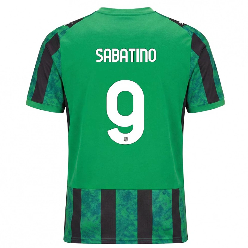 Danxen Donna Maglia Daniela Sabatino #9 Verde Nero Bianco Kit Gara Home 2026/27 Maglietta