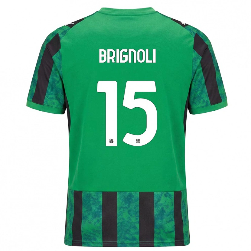 Danxen Donna Maglia Benedetta Brignoli #15 Verde Nero Bianco Kit Gara Home 2026/27 Maglietta