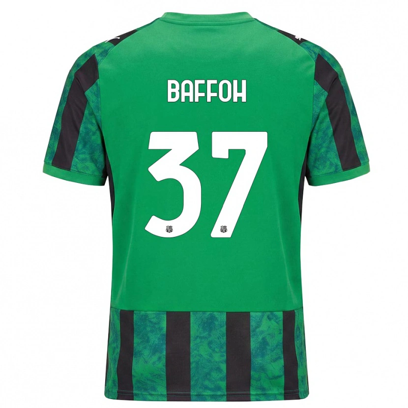 Danxen Donna Maglia Jeffrey Baffoh #37 Verde Nero Bianco Kit Gara Home 2026/27 Maglietta