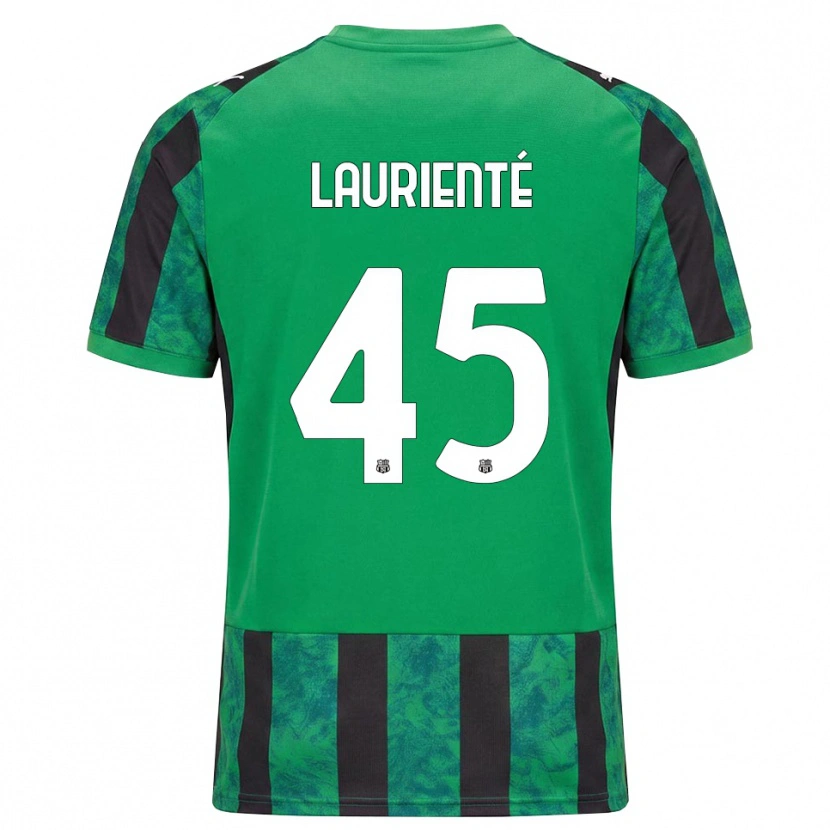 Danxen Donna Maglia Armand Laurienté #45 Verde Nero Bianco Kit Gara Home 2026/27 Maglietta