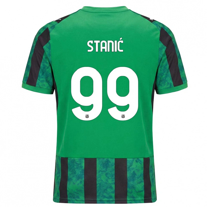 Danxen Donna Maglia Paulina Stanić #99 Verde Nero Bianco Kit Gara Home 2026/27 Maglietta