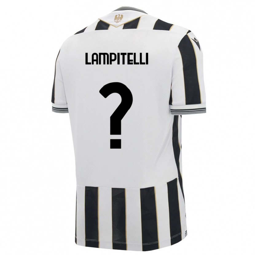 Danxen Donna Maglia Antonio Lampitelli #0 Nero Bianco Rosa Kit Gara Home 2026/27 Maglietta