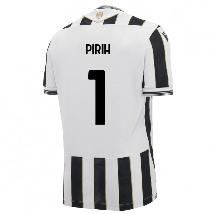 Danxen Donna Maglia Rene Pirih #1 Nero Bianco Rosa Kit Gara Home 2026/27 Maglietta