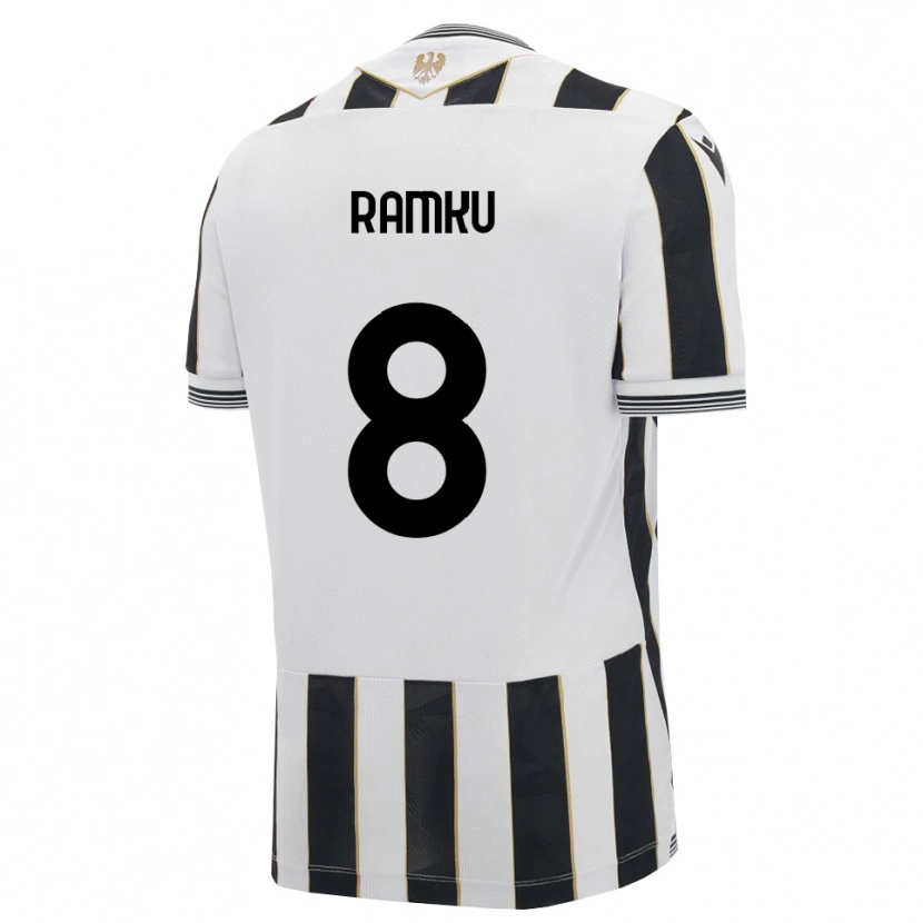 Danxen Donna Maglia Alex Ramku #8 Nero Bianco Rosa Kit Gara Home 2026/27 Maglietta