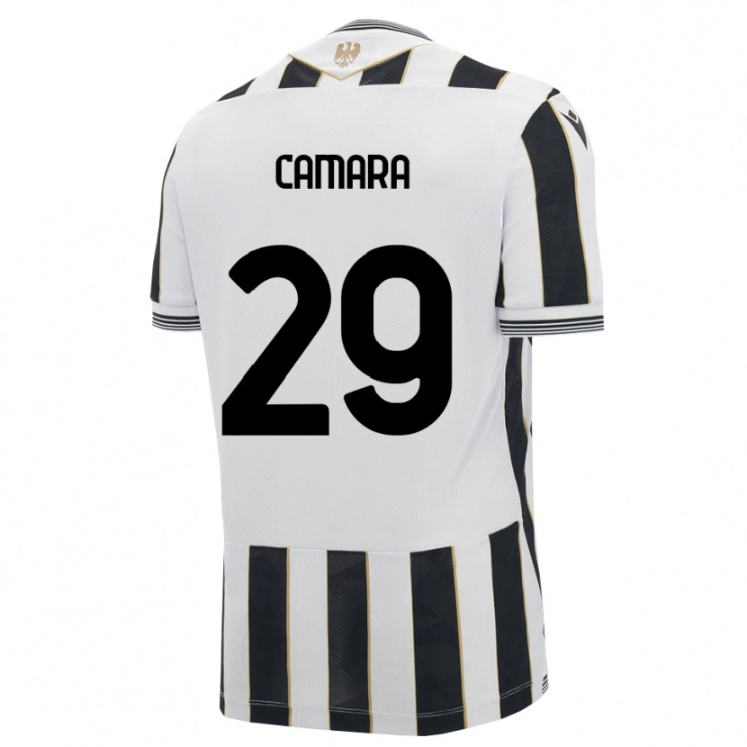 Danxen Donna Maglia Abdoulaye Camara #29 Nero Bianco Rosa Kit Gara Home 2026/27 Maglietta