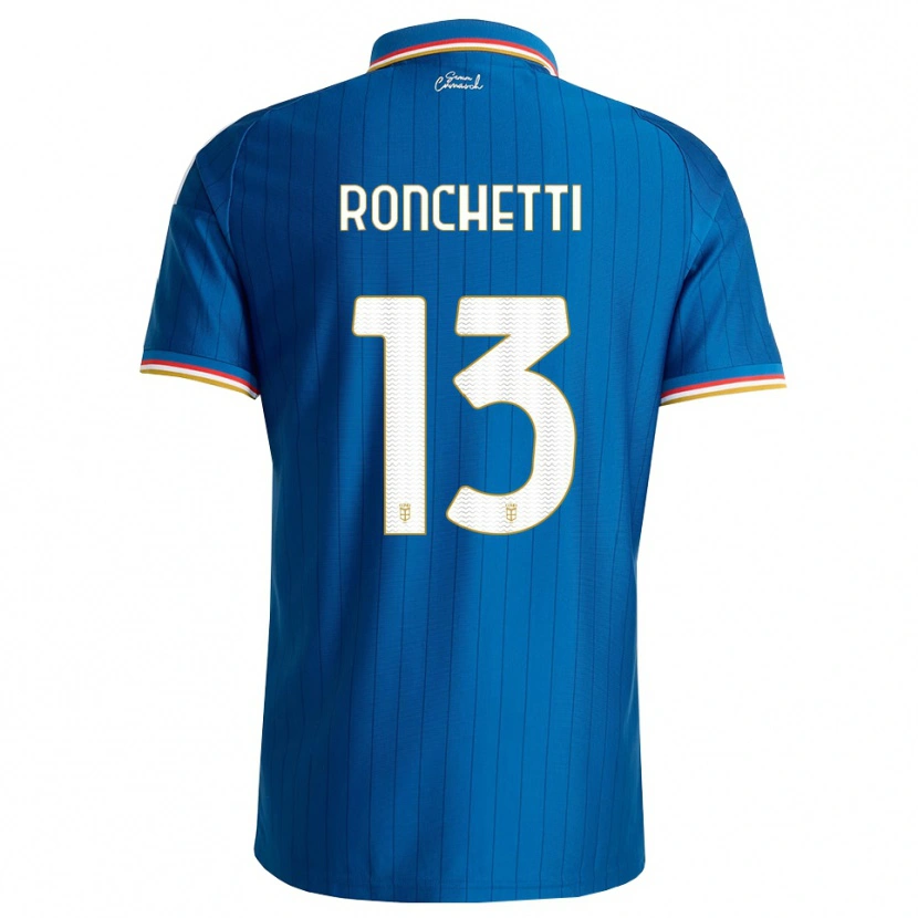 Danxen Donna Maglia Fabio Ronchetti #13 Blu Bianco Rosso Kit Gara Home 2026/27 Maglietta
