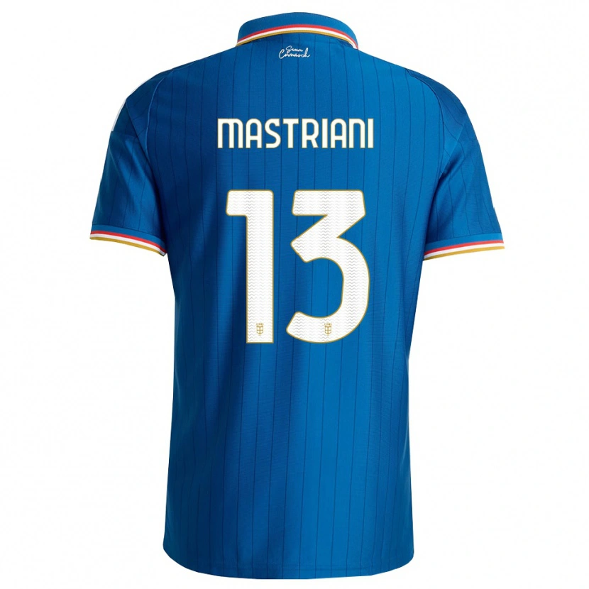 Danxen Donna Maglia Salvatore Mastriani #13 Blu Bianco Rosso Kit Gara Home 2026/27 Maglietta