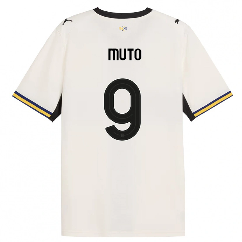 Danxen Donna Maglia Andrea Muto #9 Bianco Avorio Nero Giallo Kit Gara Home 2026/27 Maglietta