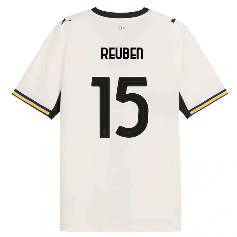 Danxen Donna Maglia Success Reuben #15 Bianco Avorio Nero Giallo Kit Gara Home 2026/27 Maglietta