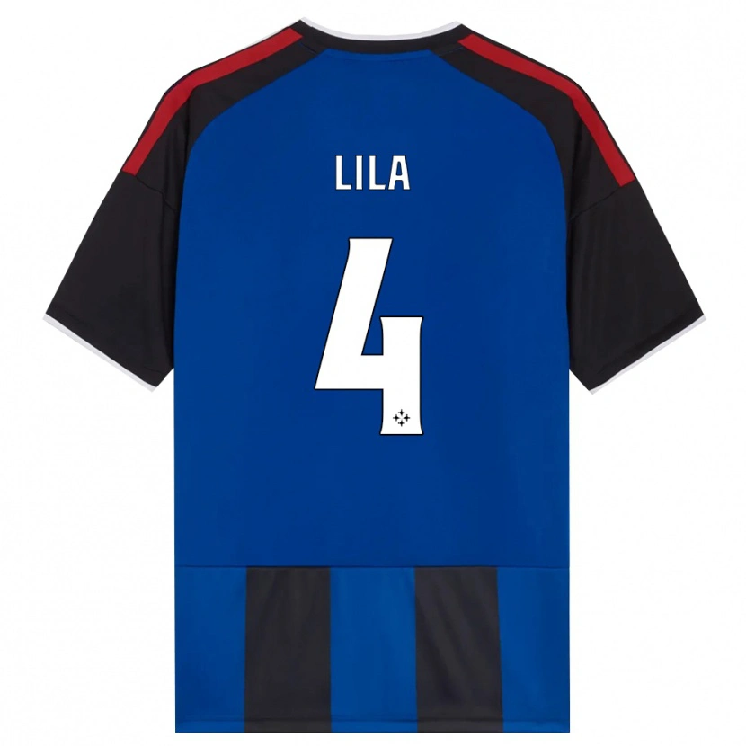 Danxen Donna Maglia Fabjan Lila #4 Nero Rosso Bianco Blu Kit Gara Home 2026/27 Maglietta