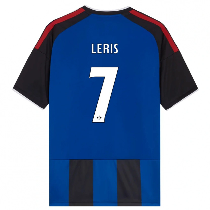 Danxen Donna Maglia Mehdi Léris #7 Nero Rosso Bianco Blu Kit Gara Home 2026/27 Maglietta