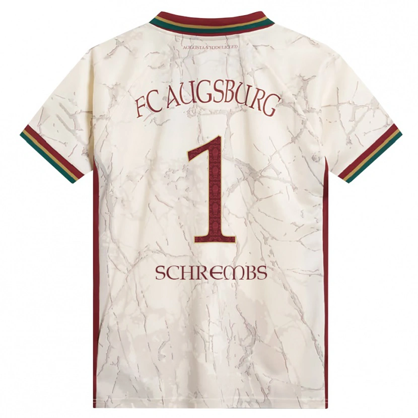 Danxen Donna Maglia Luis Schrembs #1 Verde Riso Bianco Borgogna Kit Gara Home 2026/27 Maglietta