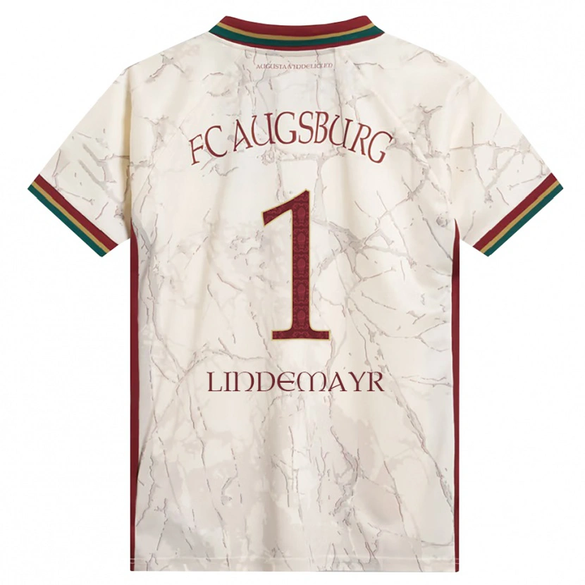 Danxen Donna Maglia Lisa Lindemayr #1 Verde Riso Bianco Borgogna Kit Gara Home 2026/27 Maglietta