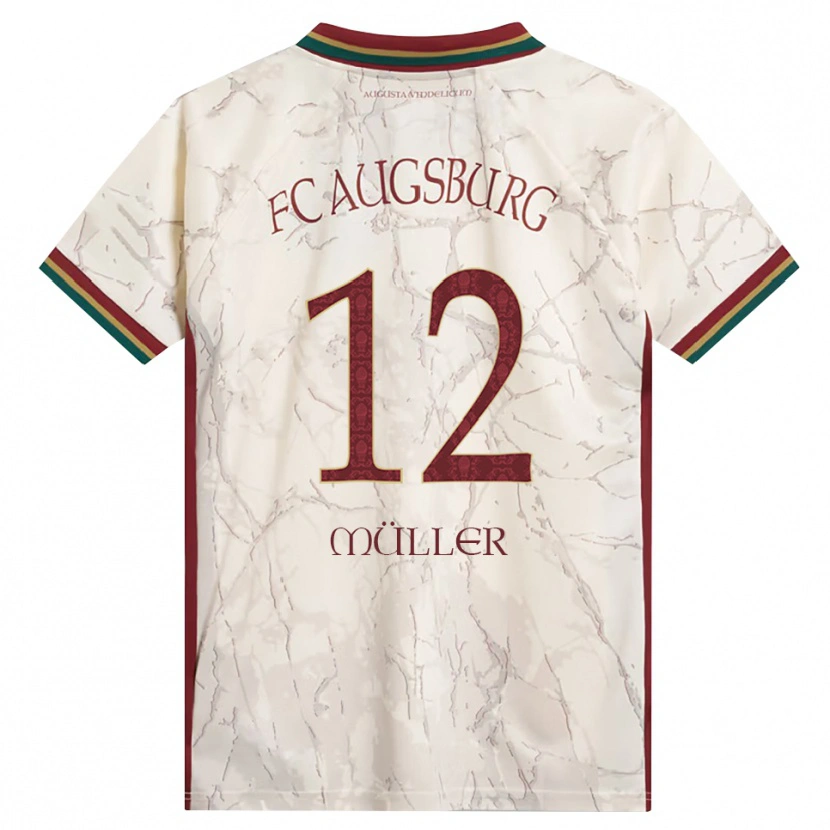 Danxen Donna Maglia Janine Müller #12 Verde Riso Bianco Borgogna Kit Gara Home 2026/27 Maglietta