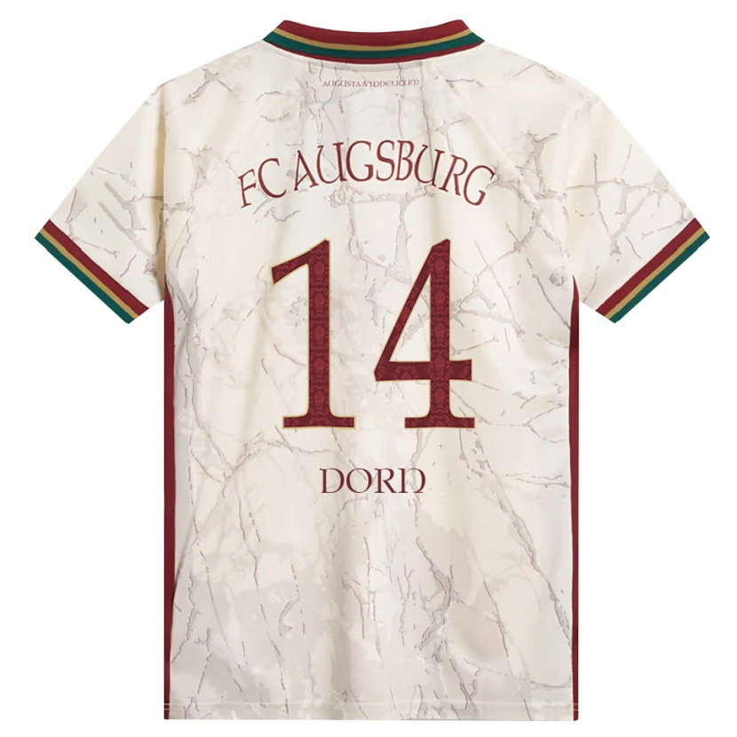 Danxen Donna Maglia Emily Dorn #14 Verde Riso Bianco Borgogna Kit Gara Home 2026/27 Maglietta