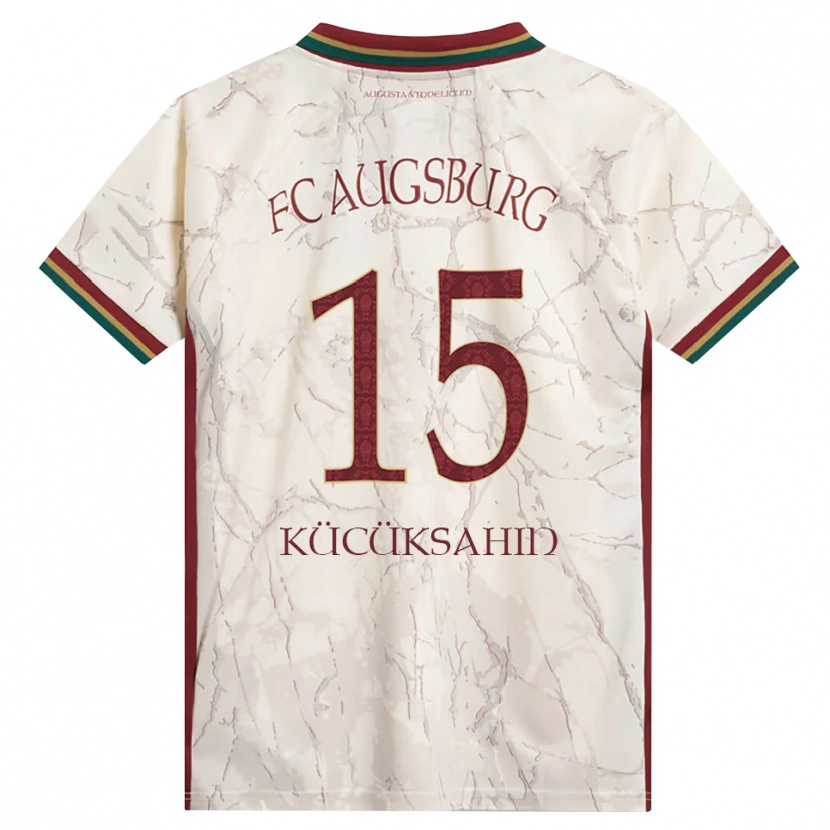 Danxen Donna Maglia Mahmut Kücüksahin #15 Verde Riso Bianco Borgogna Kit Gara Home 2026/27 Maglietta