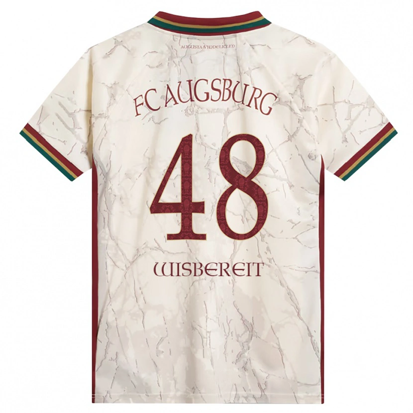 Danxen Donna Maglia Tom Wisbereit #48 Verde Riso Bianco Borgogna Kit Gara Home 2026/27 Maglietta