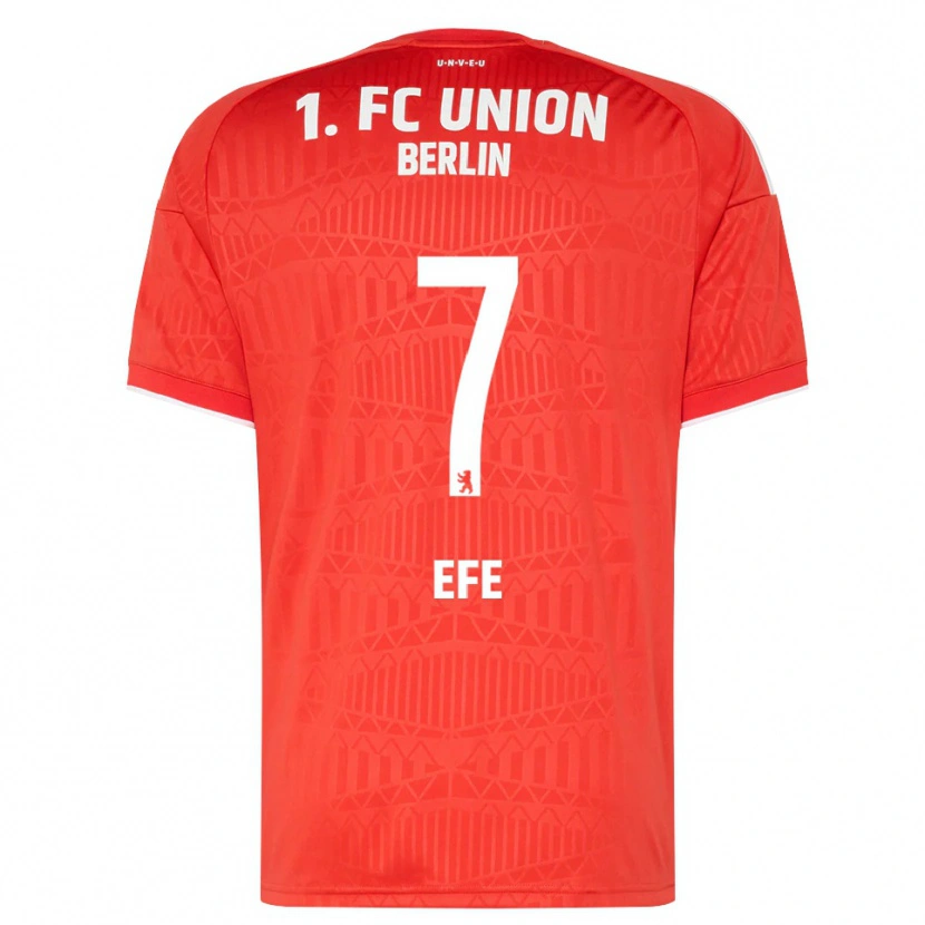 Danxen Donna Maglia Baran Efe #7 Rosso Bianco Kit Gara Home 2026/27 Maglietta