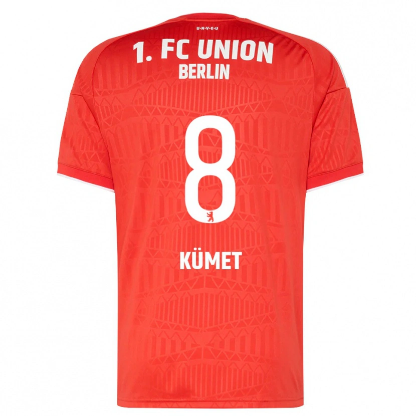 Danxen Donna Maglia Hewal Kümet #8 Rosso Bianco Kit Gara Home 2026/27 Maglietta