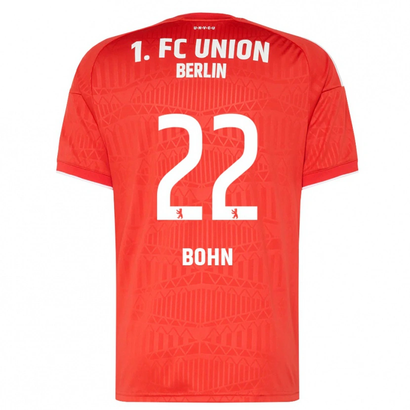 Danxen Donna Maglia Oskar Bohn #22 Rosso Bianco Kit Gara Home 2026/27 Maglietta