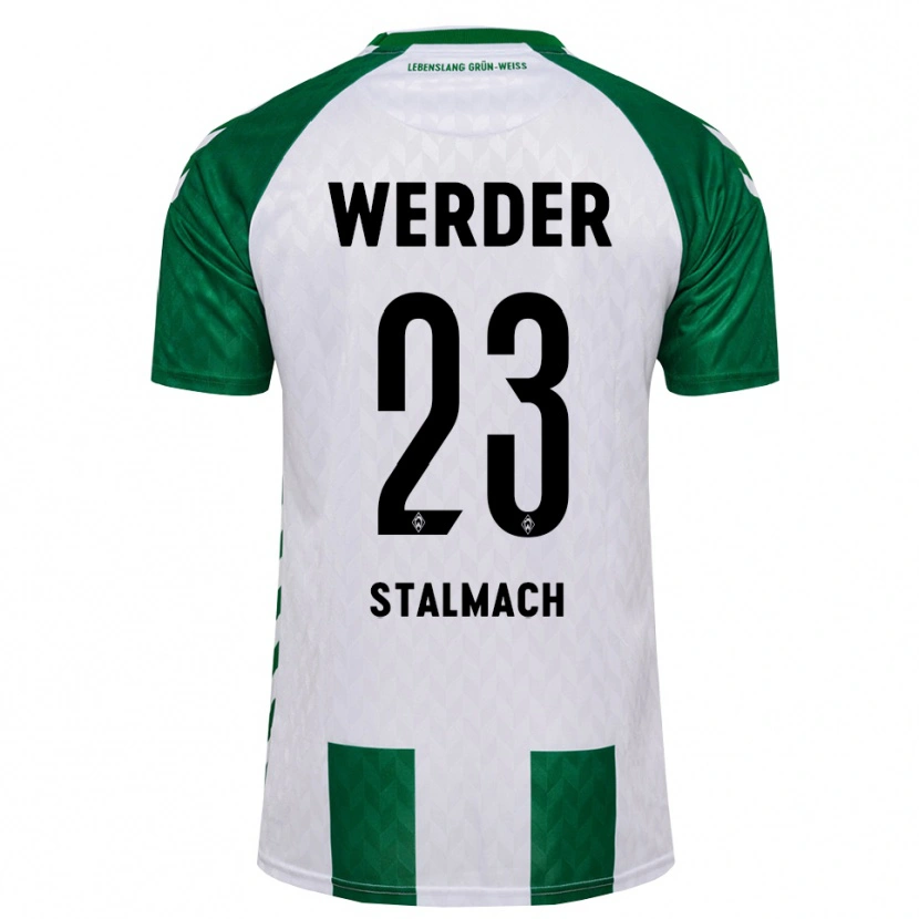 Danxen Donna Maglia Dariusz Stalmach #23 Verde Bianco Kit Gara Home 2026/27 Maglietta