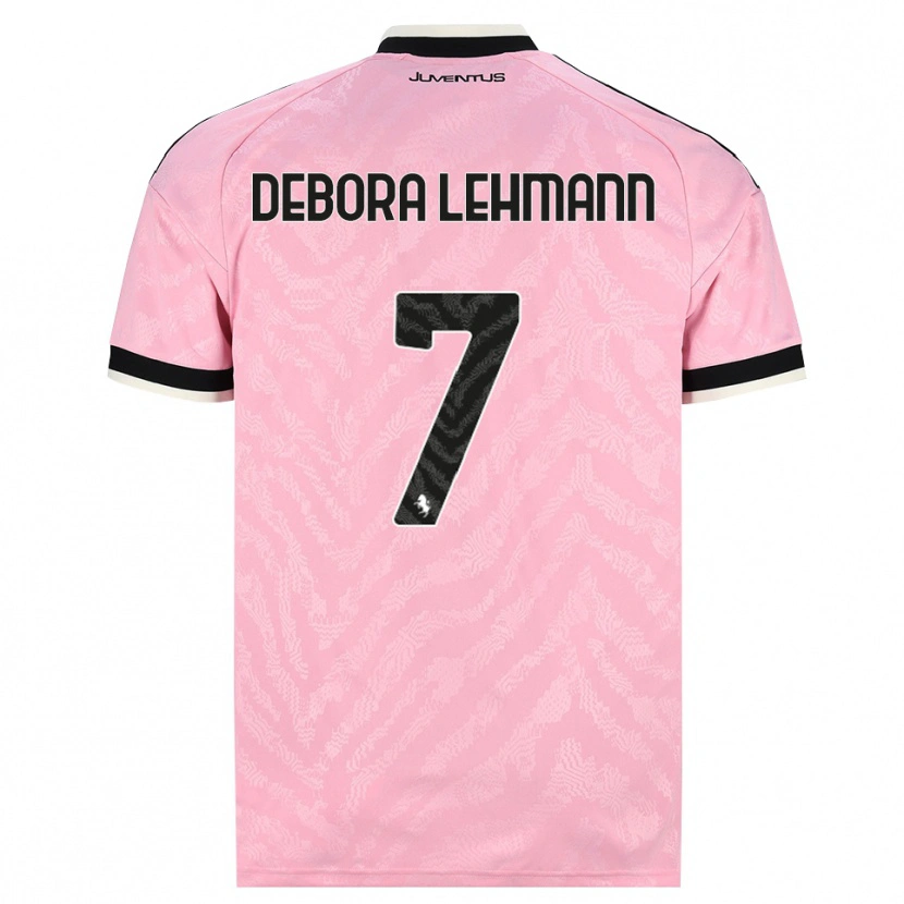 Danxen Donna Maglia Alisha Debora Lehmann #7 Rosa Nero Kit Gara Away 2026/27 Maglietta