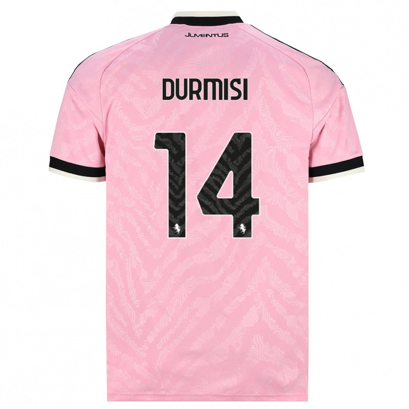 Danxen Donna Maglia Arman Durmiši #14 Rosa Nero Kit Gara Away 2026/27 Maglietta