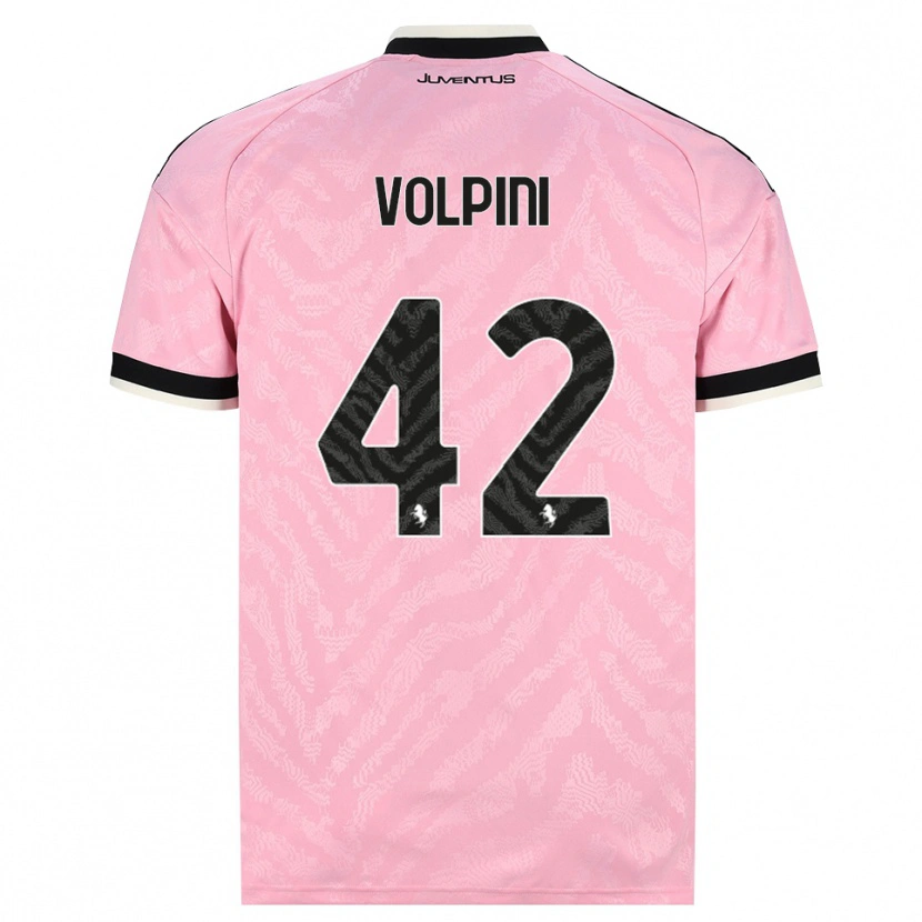 Danxen Donna Maglia Viola Volpini #42 Rosa Nero Kit Gara Away 2026/27 Maglietta