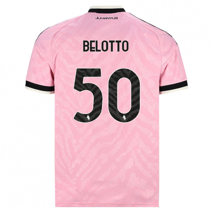 Danxen Donna Maglia Soledad Belotto #50 Rosa Nero Kit Gara Away 2026/27 Maglietta