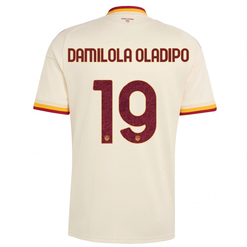 Danxen Donna Maglia Shukurat Damilola Oladipo #19 Champagne Rosso Giallo Kit Gara Away 2026/27 Maglietta