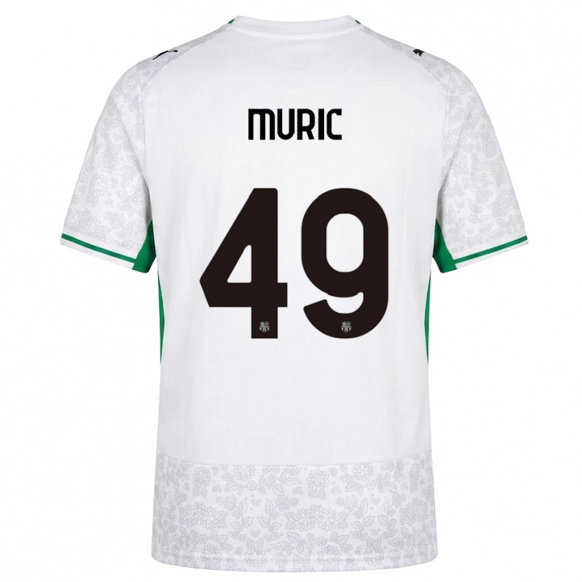 Danxen Donna Maglia Arijanet Murić #49 Bianco Nero Verde Kit Gara Away 2026/27 Maglietta
