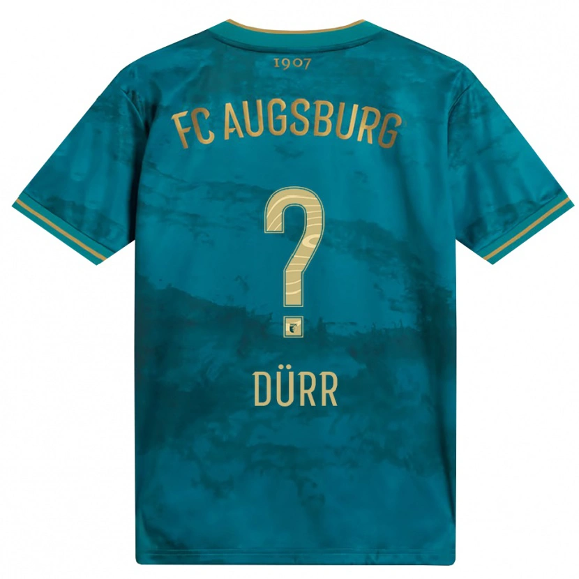 Danxen Donna Maglia Ismar Dürr #0 Verde Marrone Kit Gara Away 2026/27 Maglietta