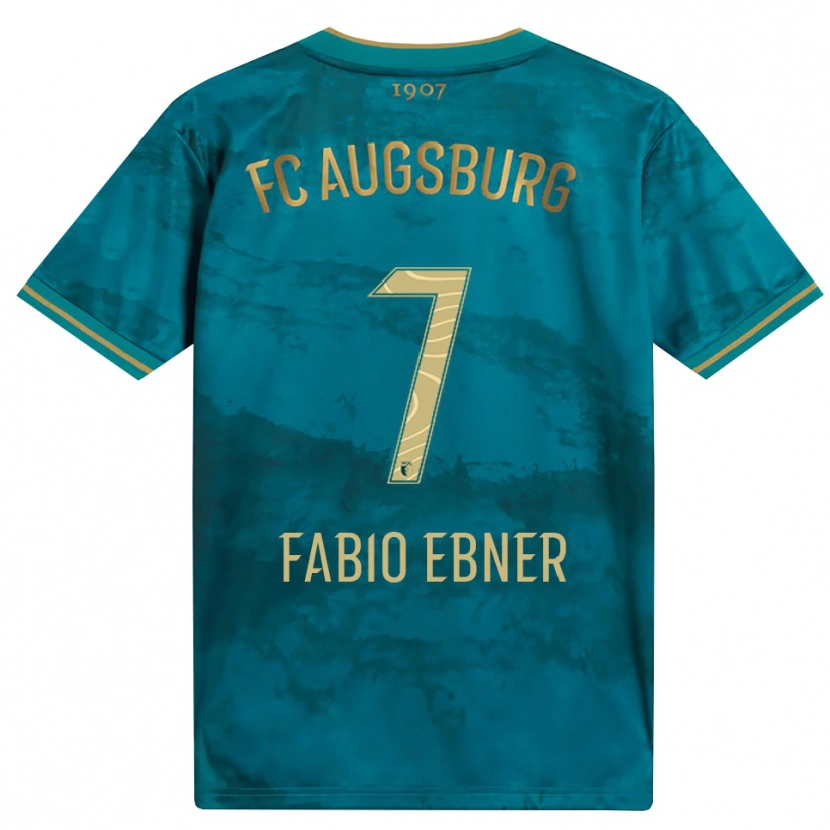 Danxen Donna Maglia Fabio Ebner #7 Verde Marrone Kit Gara Away 2026/27 Maglietta
