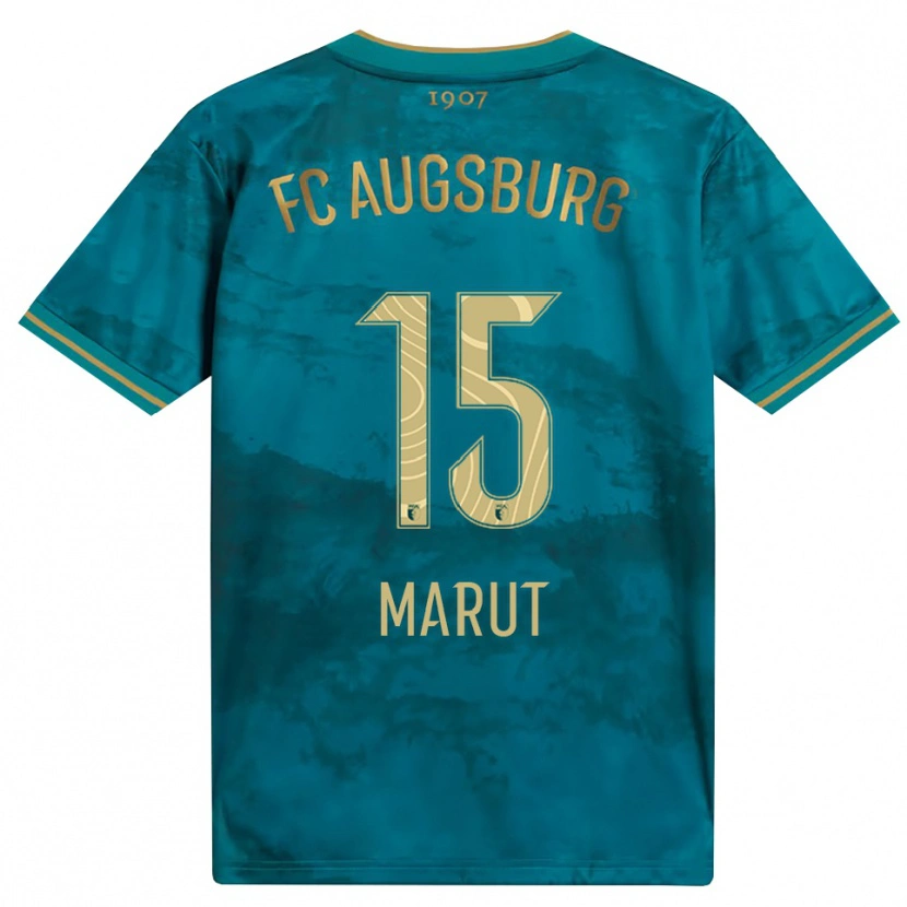 Danxen Donna Maglia Makary Marut #15 Verde Marrone Kit Gara Away 2026/27 Maglietta