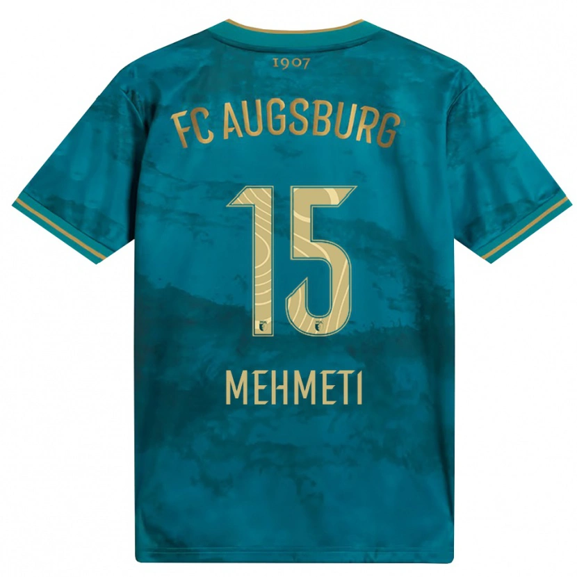 Danxen Donna Maglia Bleona Mehmeti #15 Verde Marrone Kit Gara Away 2026/27 Maglietta