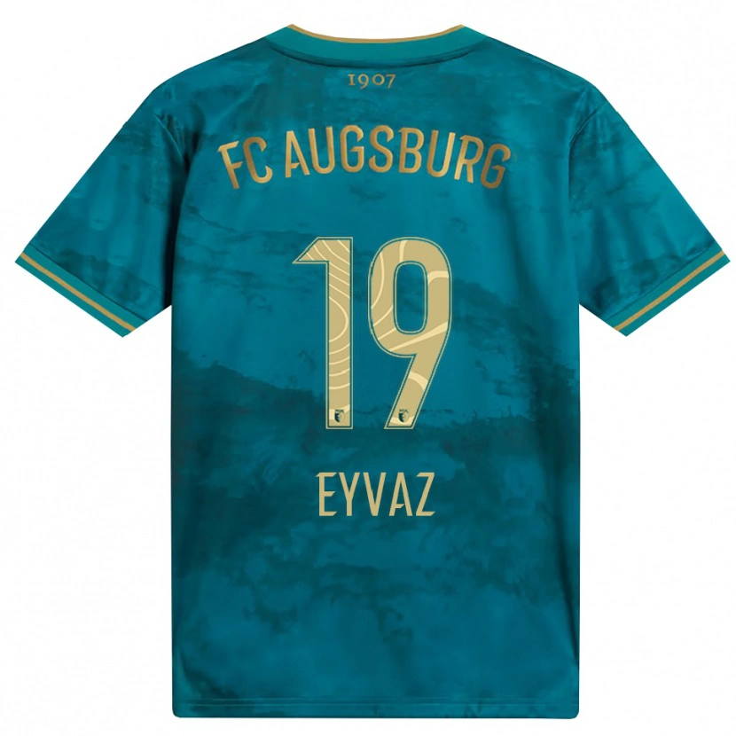 Danxen Donna Maglia Defne Eyvaz #19 Verde Marrone Kit Gara Away 2026/27 Maglietta