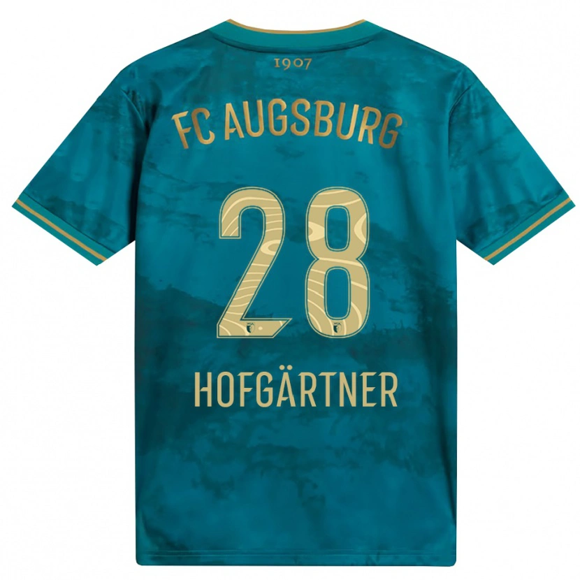 Danxen Donna Maglia Hendrik Hofgärtner #28 Verde Marrone Kit Gara Away 2026/27 Maglietta