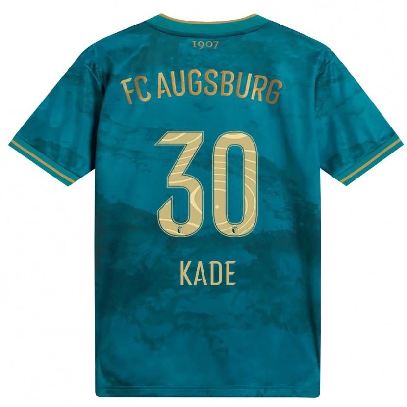 Danxen Donna Maglia Anton Kade #30 Verde Marrone Kit Gara Away 2026/27 Maglietta