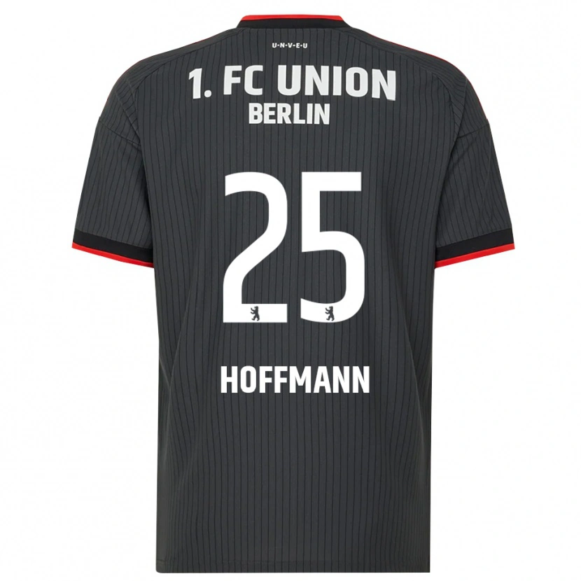 Danxen Donna Maglia Marwin Hoffmann #25 Nero Bianco Rosso Kit Gara Away 2026/27 Maglietta