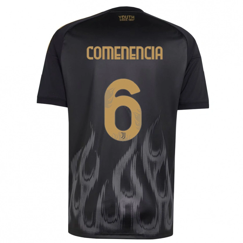 Danxen Donna Maglia Livano Comenencia #6 Nero Marrone Kit Gara Third 2026/27 Maglietta