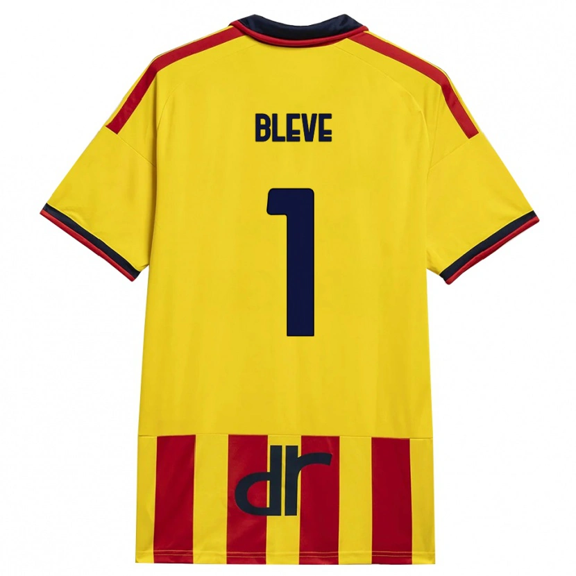 Danxen Donna Maglia Marco Bleve #1 Giallo Rosso Kit Gara Home 2026/27 Maglietta