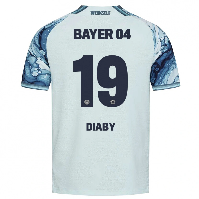 Danxen Bambino Maglia Moussa Diaby #19 Verde Scuro Nero Kit Gara Away 2026/27 Maglietta