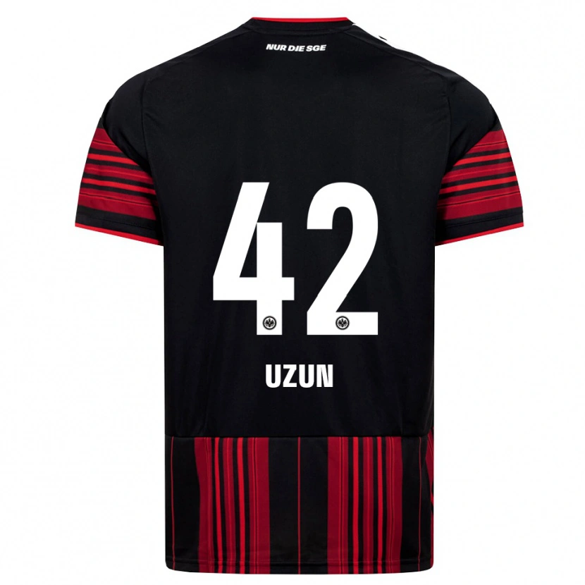 Danxen Bambino Maglia Can Uzun #42 Nero Rosso Bianco Kit Gara Home 2026/27 Maglietta