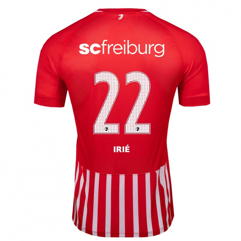 Danxen Bambino Maglia Cyriaque Irié #22 Rosso Bianco Nero Kit Gara Home 2026/27 Maglietta