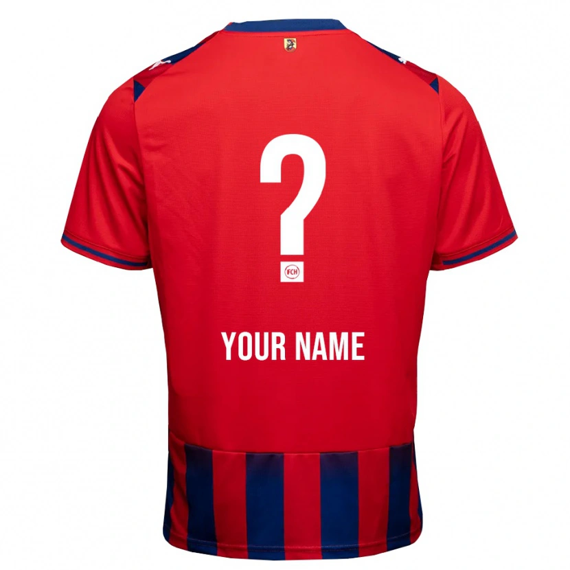 Danxen Bambino Maglia Il Tuo Nome #0 Blu Reale Bianco Rosso Kit Gara Home 2026/27 Maglietta