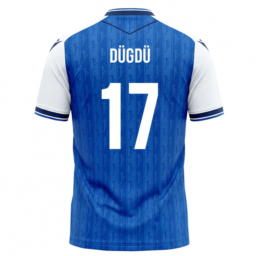 Danxen Bambino Maglia Tamay Dügdü #17 Blu Reale Bianco Kit Gara Home 2026/27 Maglietta