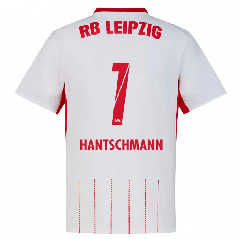 Danxen Bambino Maglia Franz Hantschmann #1 Rosso Bianco Giallo Kit Gara Home 2026/27 Maglietta